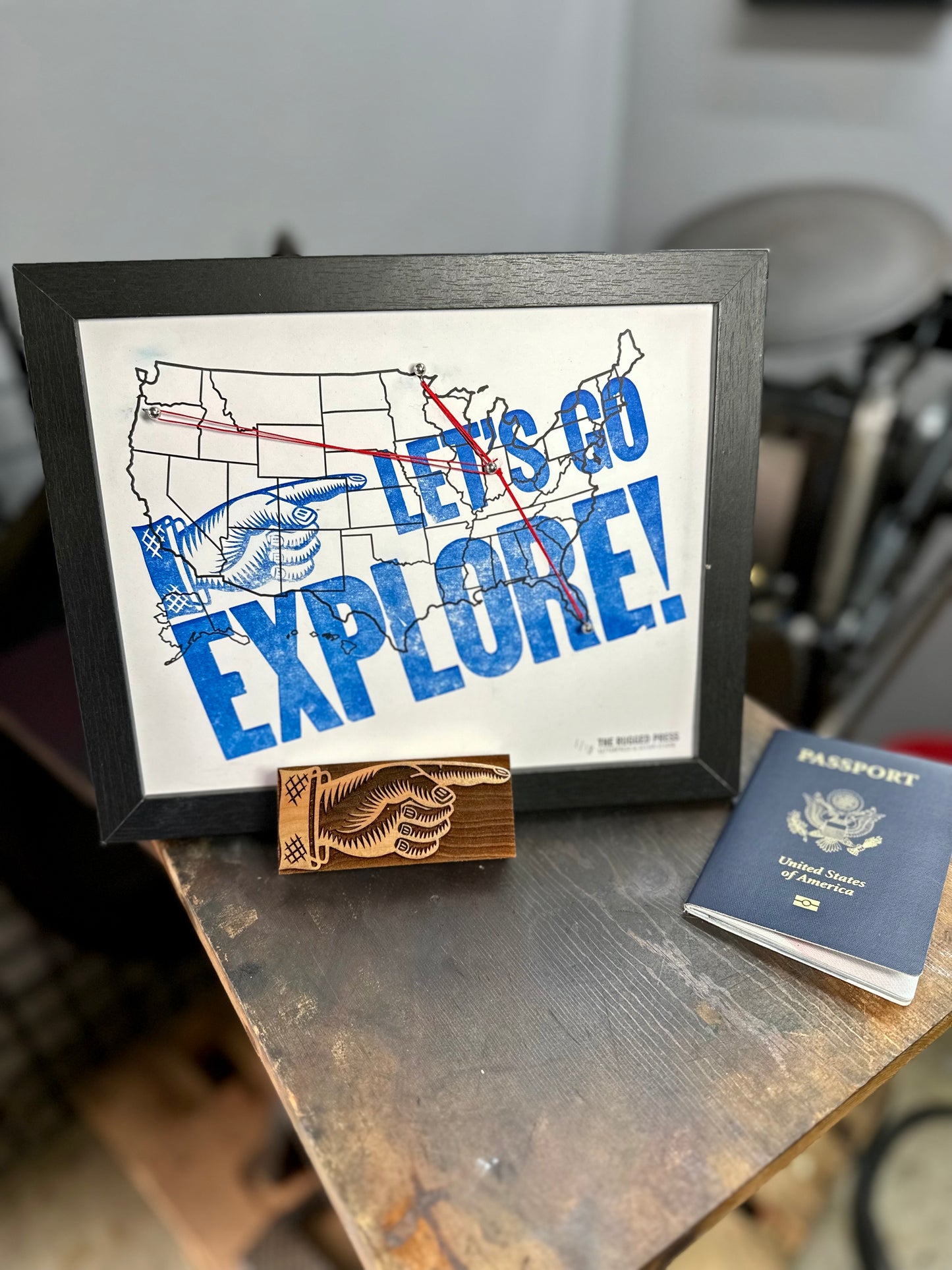 Let's Go Explore! Pin map