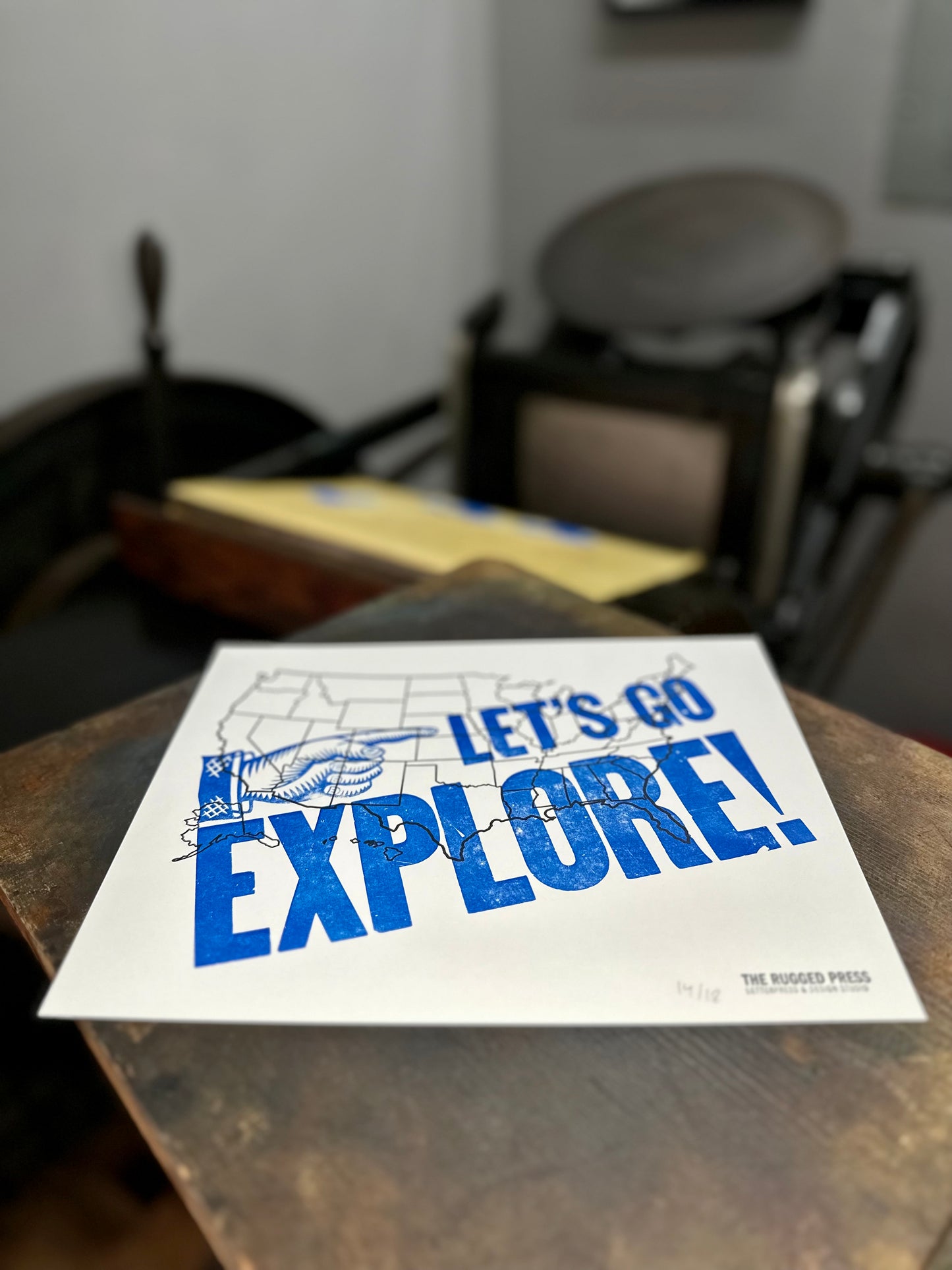 Let's Go Explore! Pin map