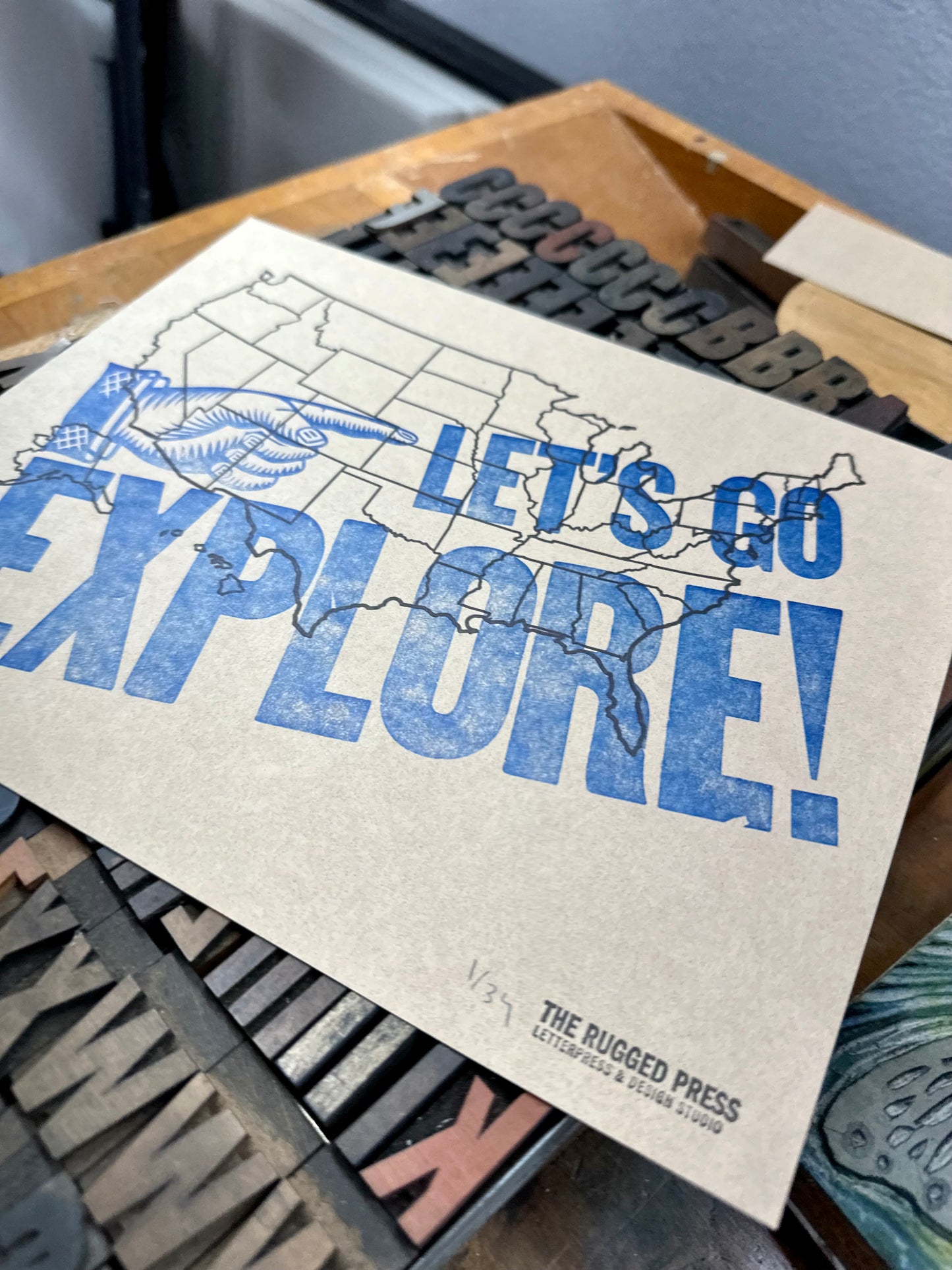 Let's Go Explore! Pin map