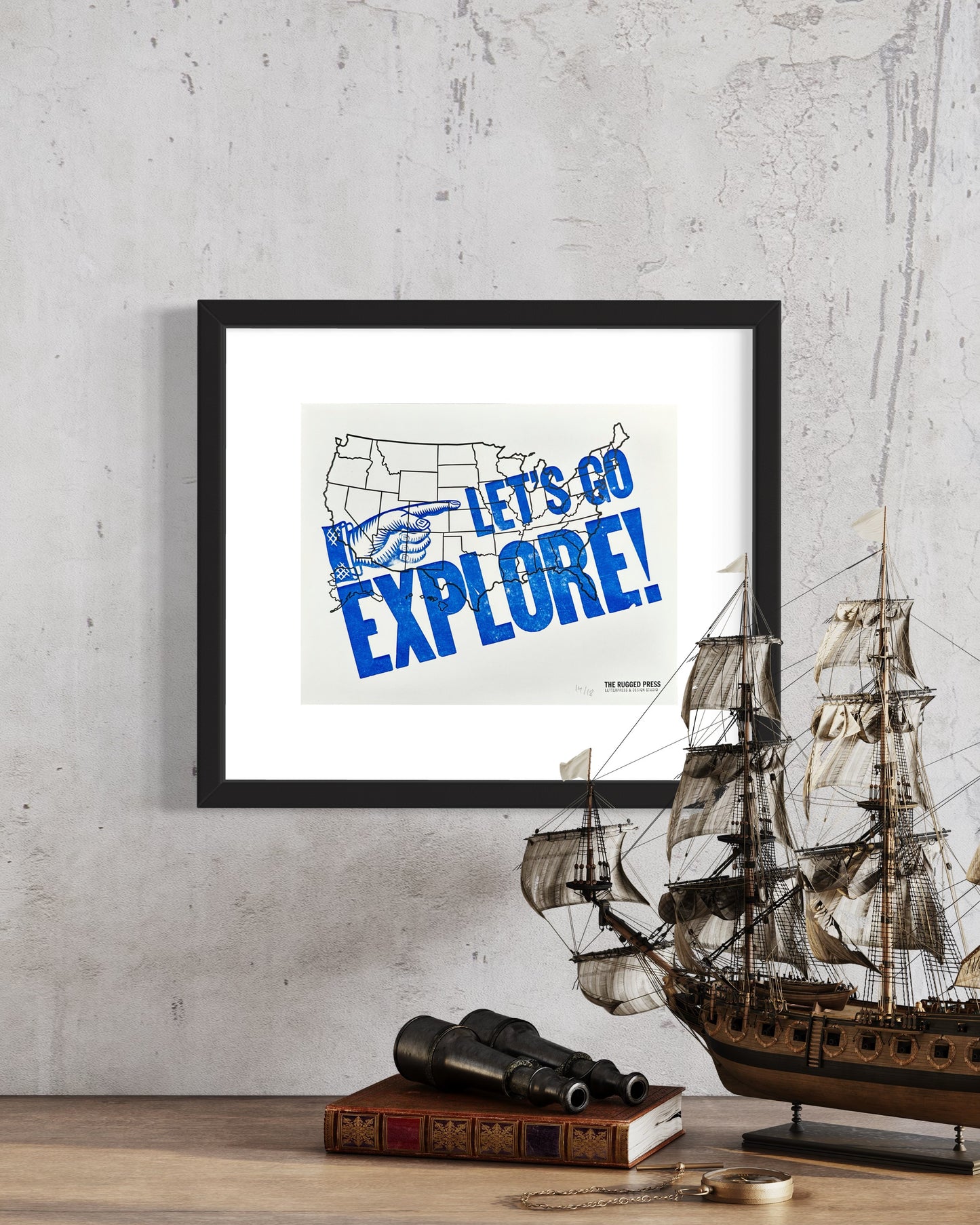 Let's Go Explore! Pin map