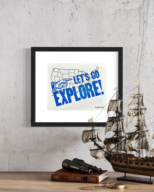 Let's Go Explore! Pin map