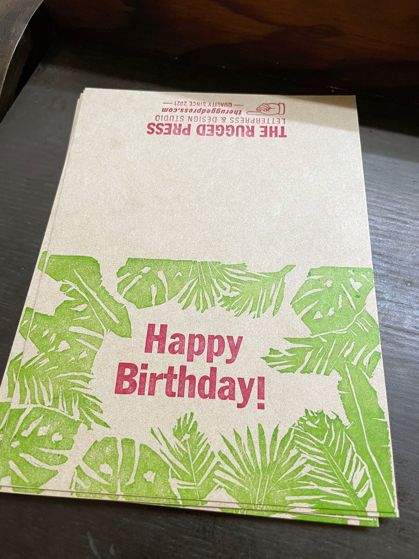 Tropical Happy Birthday