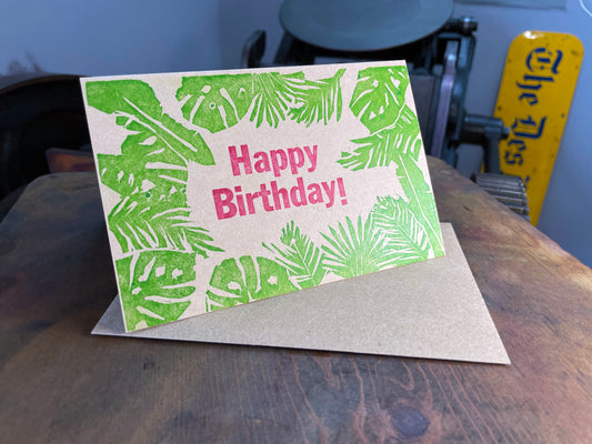 Tropical Happy Birthday