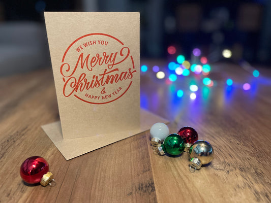 Holidays Typography