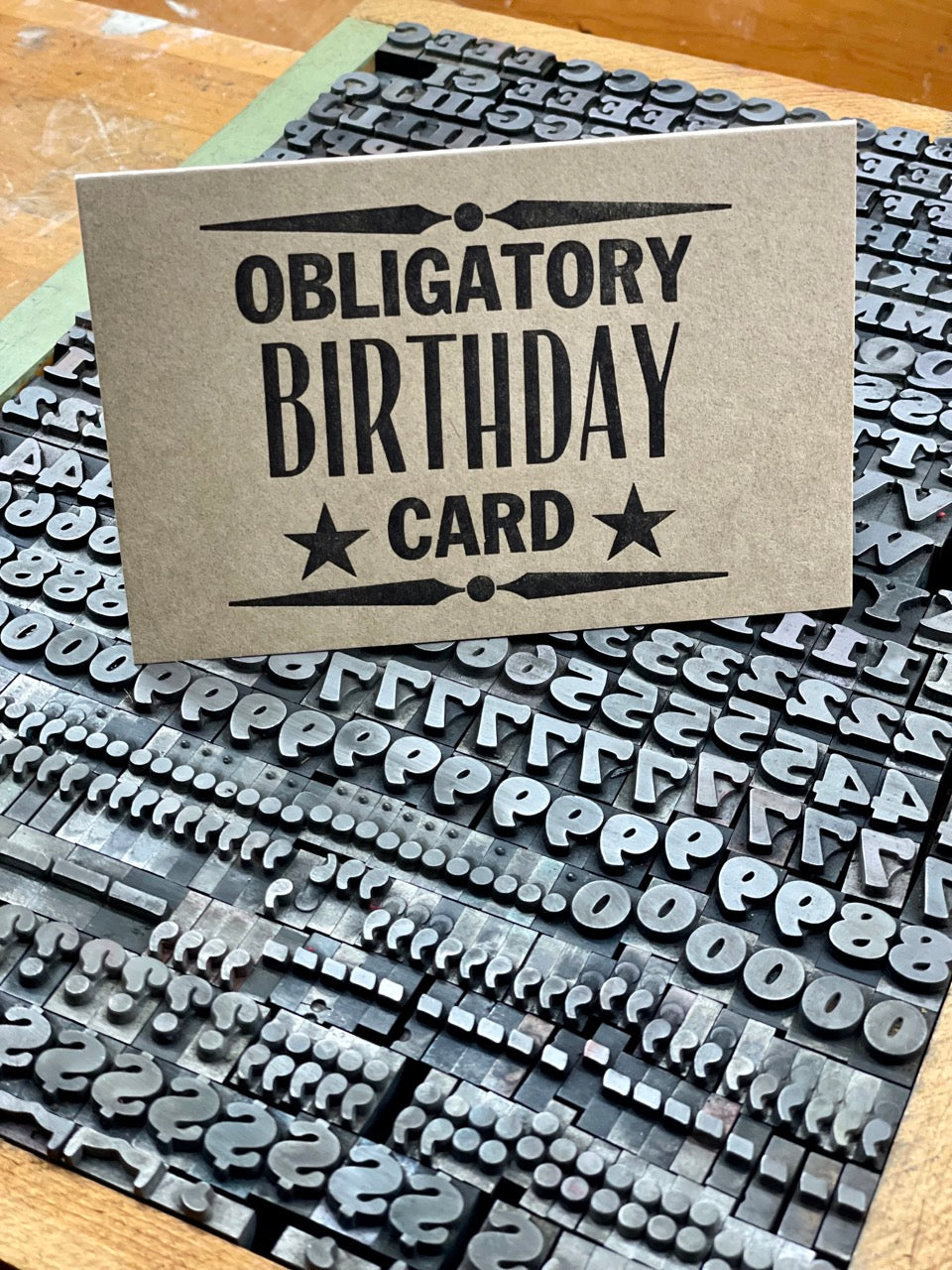 Obligatory Birthday Card