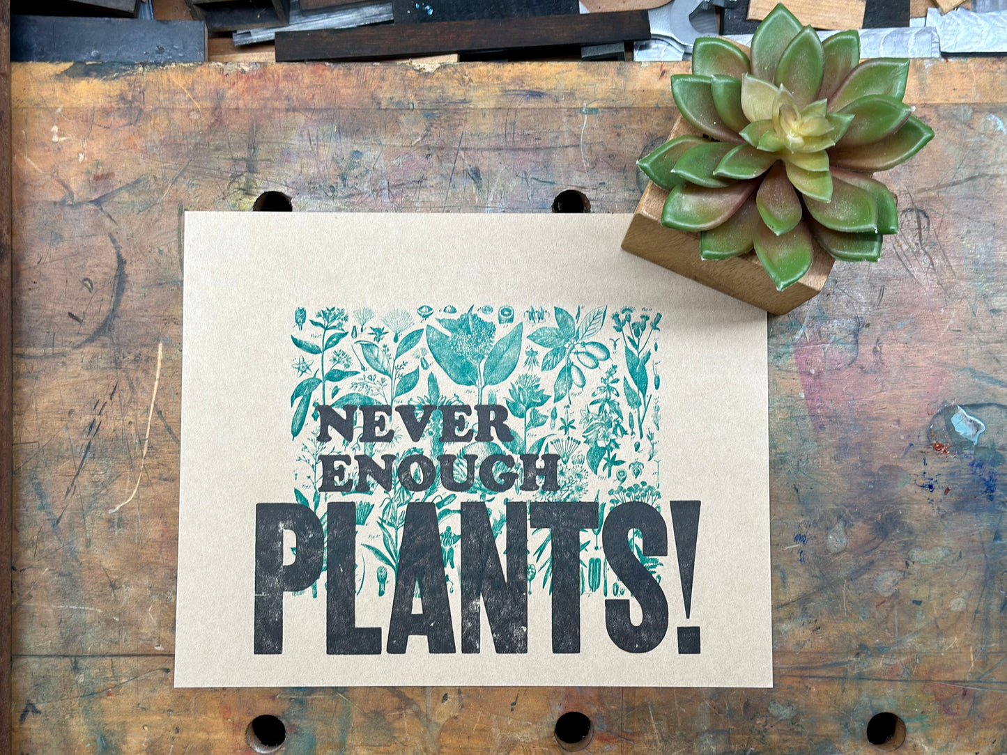 Never enough plants