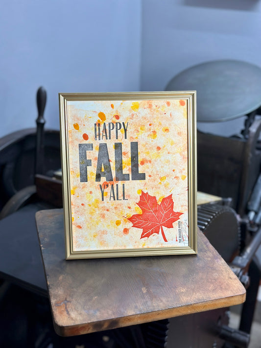 Happy Fall Y'all