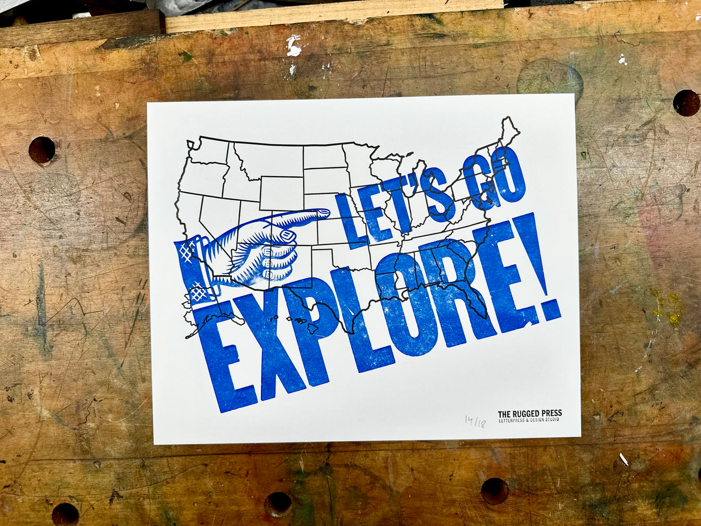 Let's Go Explore! Pin map